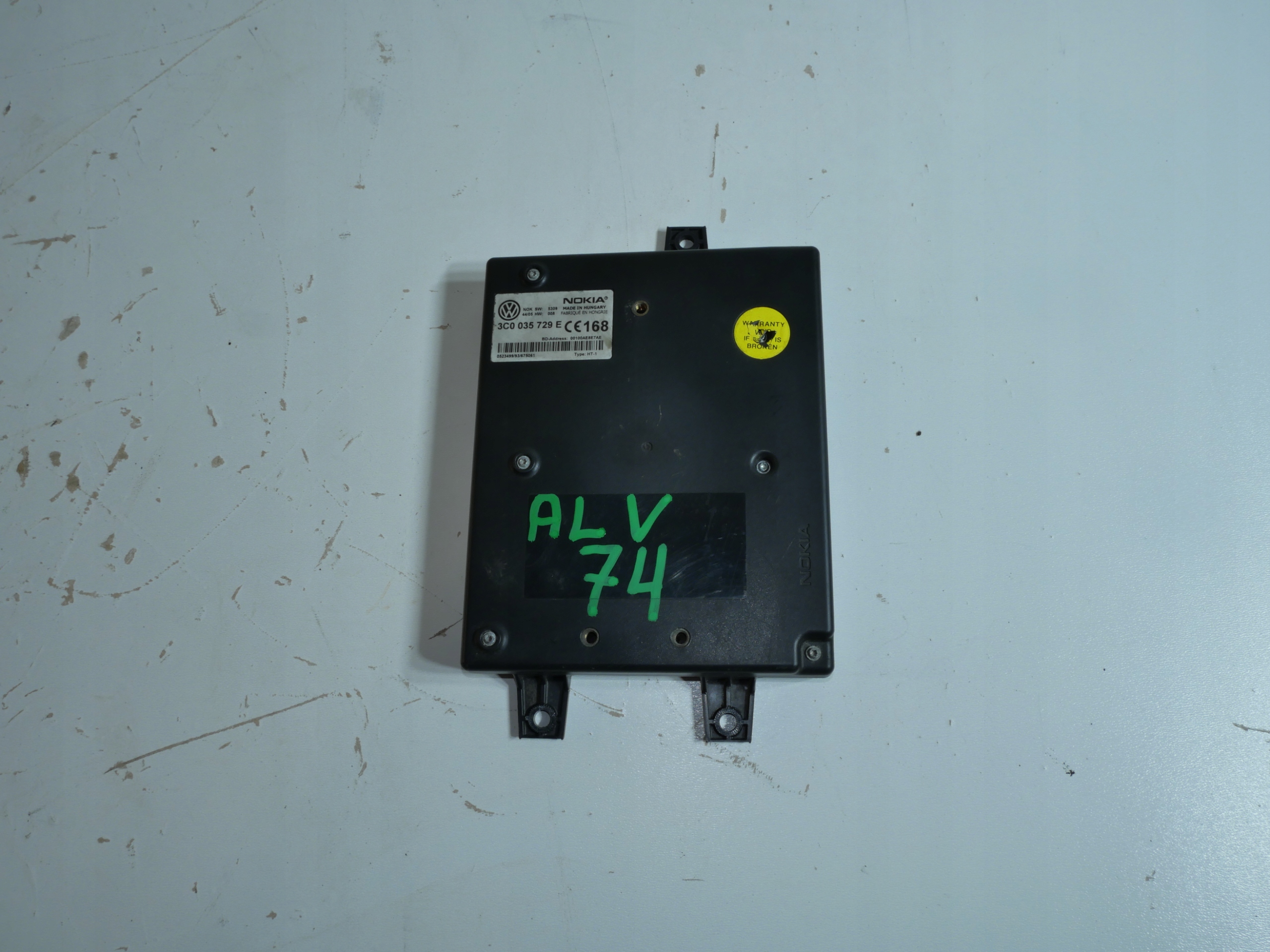 VW PASSAT B6 e modulo TELEFONU 3C0035729E