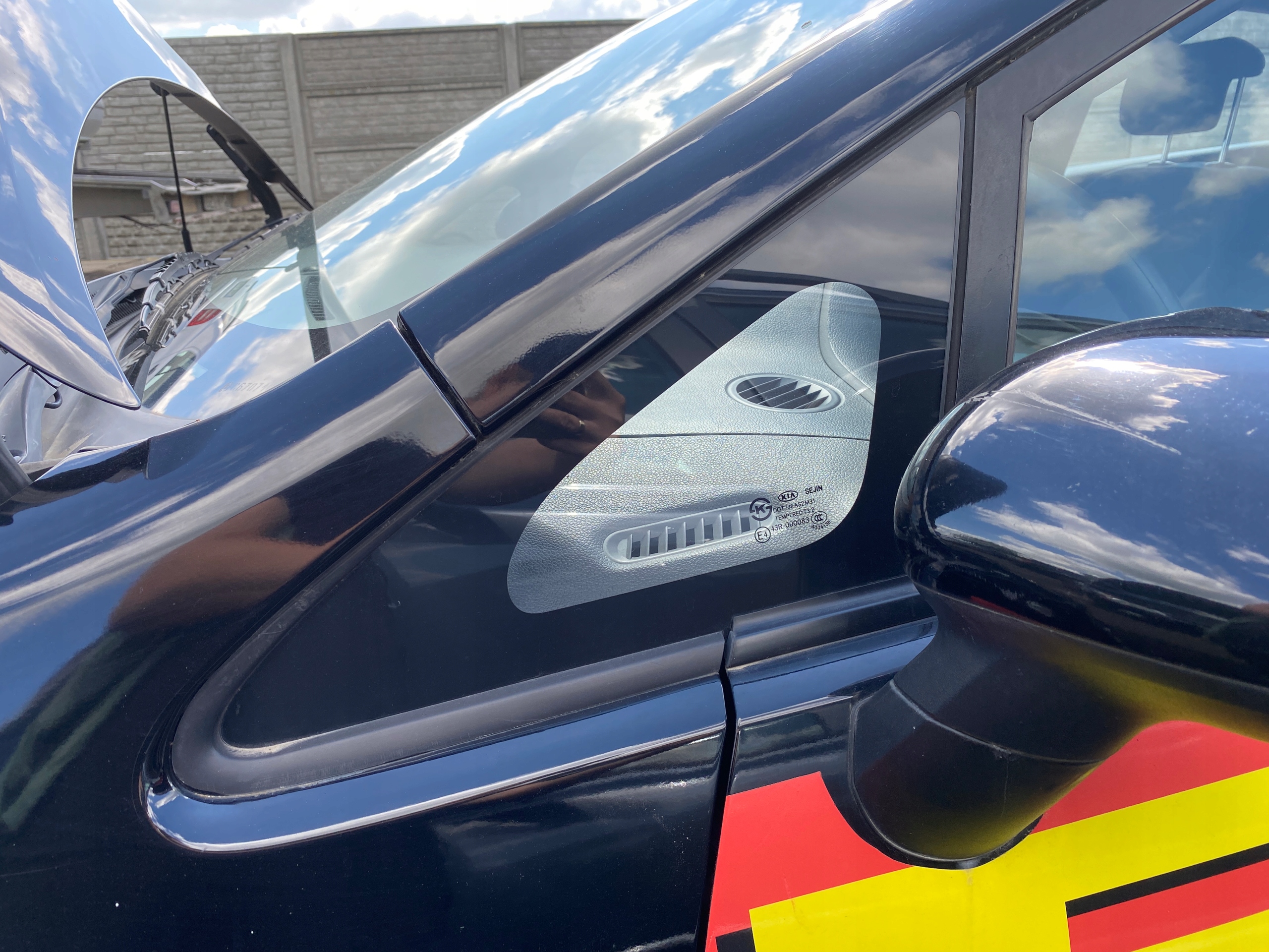 window side bodywork left Kia RIO 3 III 11-17