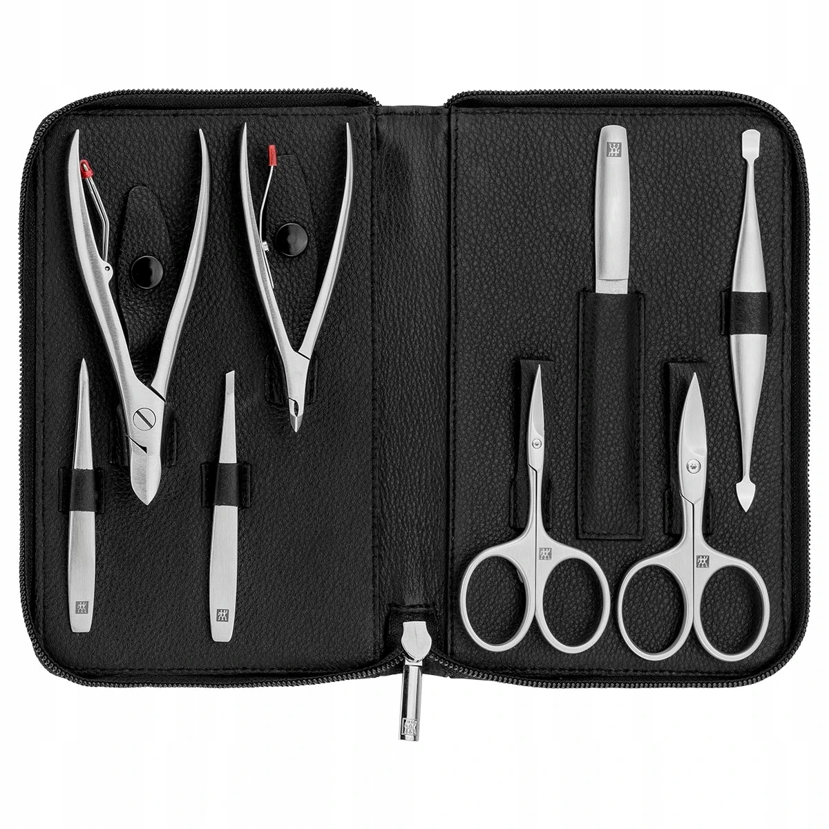 Zwilling Bt Premium Twinox Kožená sada na manikúru č.97087 černá