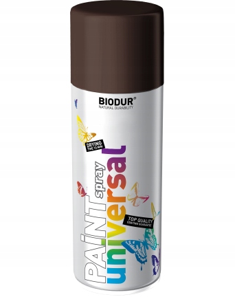 

Spray Farba Biodur 400ml Brązowy Ral 8017 Połysk