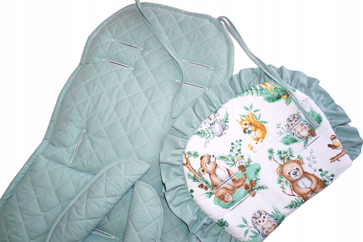 WKŁADKA DO SPACERÓWKI PIKOWANA Z PODUSZKĄ I PASAMI Kod producenta 234543