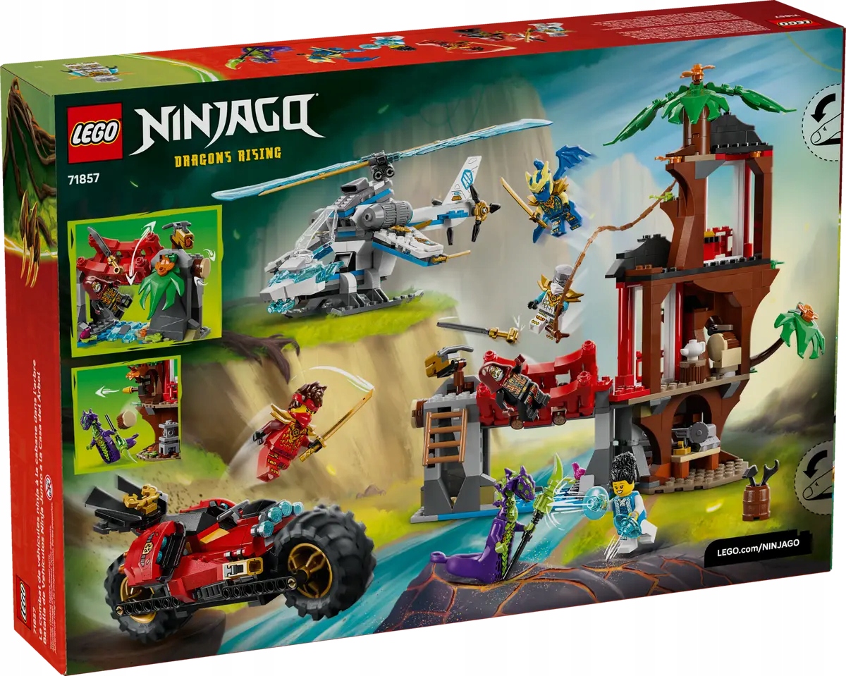 71857 Lego Ninjago Bitva ninjů: domek na stromě s vozidly