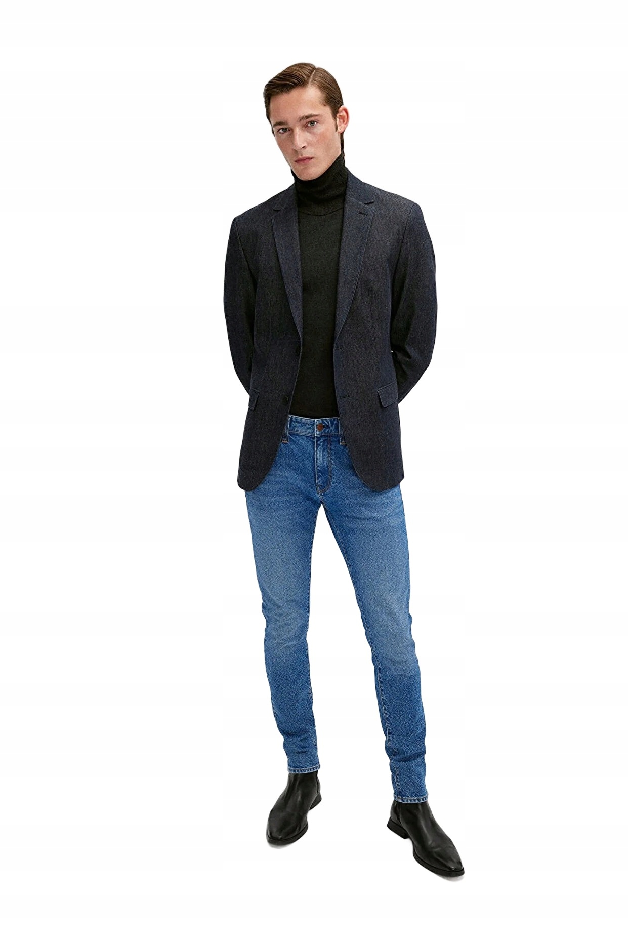 Mavi Pánské Modré Džíny S Oděrkami 34/32 5DA