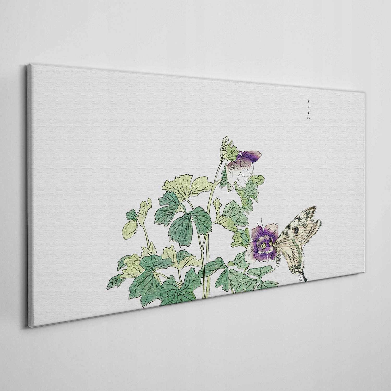 

Obraz na płótnie Azjatyckie liście motyl 120x60 cm