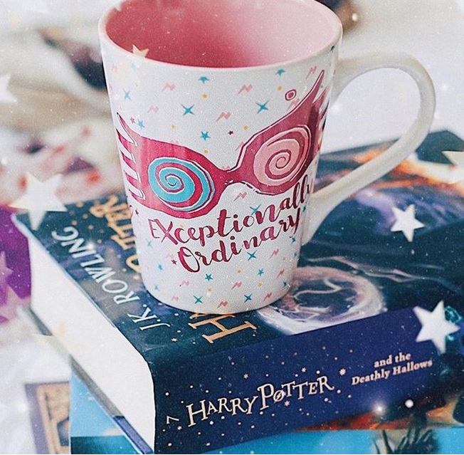 KUBEK LUNA LOVEGOOD WIDMOKULARY HARRY POTTER oryginalna licencja Prezent Materiał ceramika