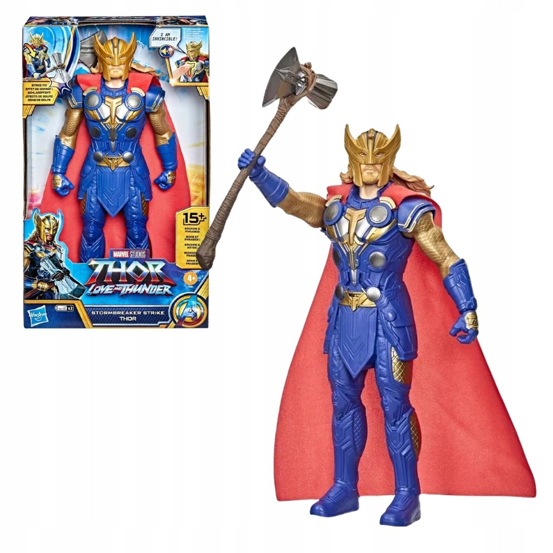 Hasbro Marvel Figurka Thor 30 CM Dźwięk F3360