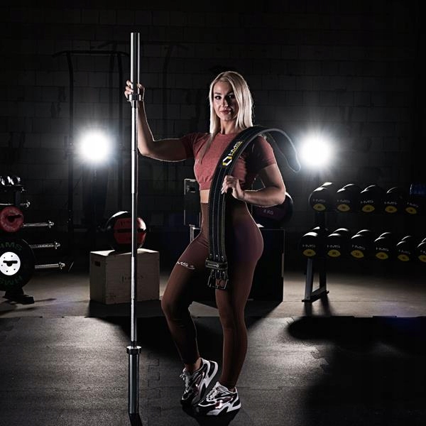 TRENINGOWY SOLIDNY BLACK ROZM.L PAS DO ĆWICZEŃ SIŁOWYCH STABILIZUJĄCY HMS Marka HMS