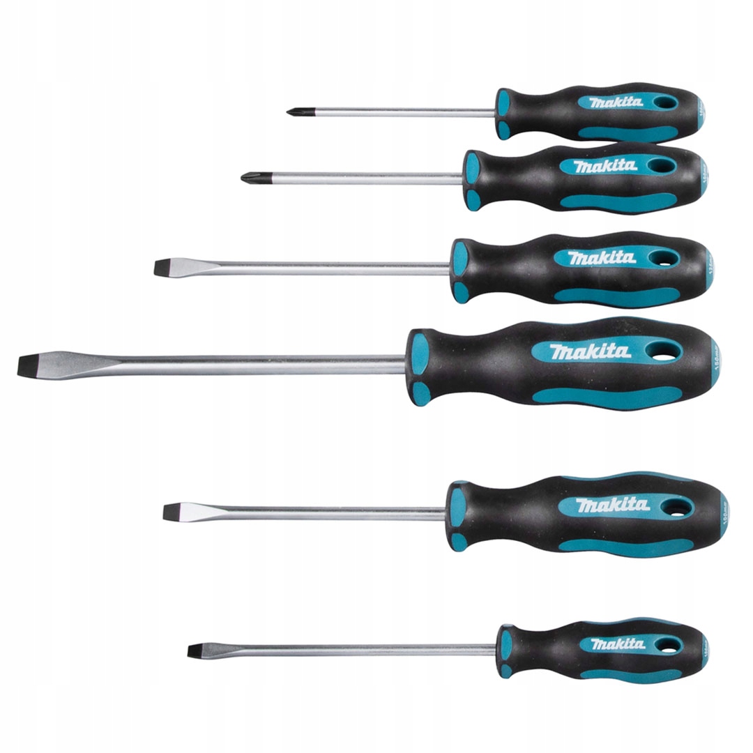 Sada šroubováků a magnetických šroubováků Makita E-10506 Ph Sl 6 Ks.
