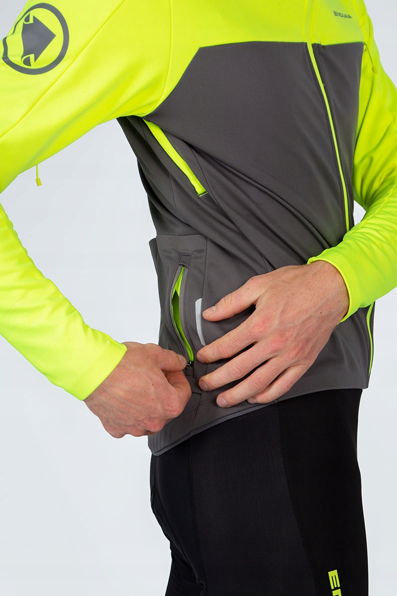 Kurtka rowerowa Endura Windchill Jacket II black - XXL Model Windchill II