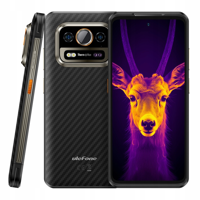 Pancéřový smartphone Ulefone Armor 25T Pro 6GB/256GB Černý 5G