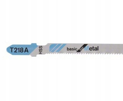 

Bosch Brzeszczot Do Metalu T 218 A Cienkie Blachy