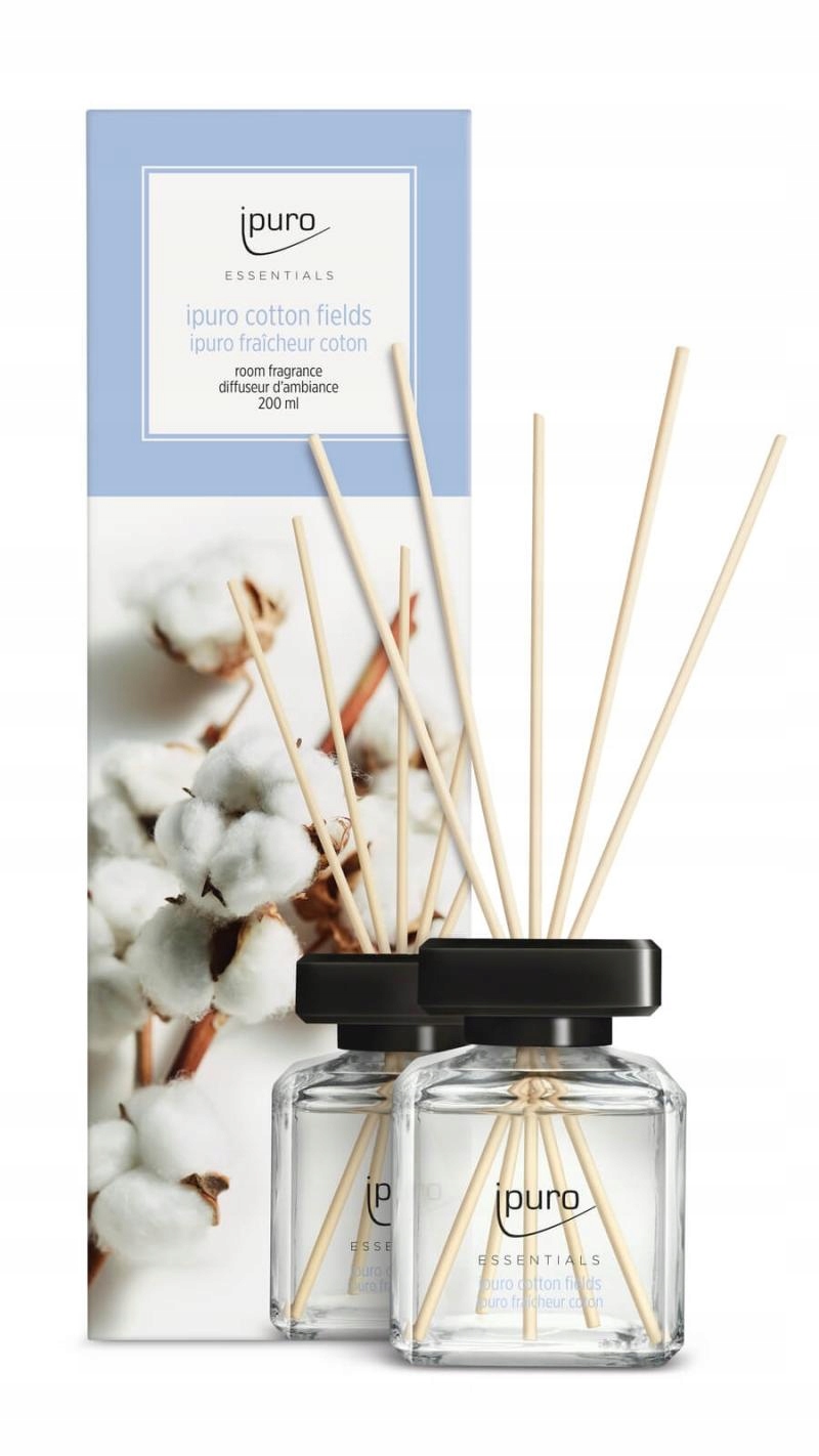 Vůně ipuro Essentials, Cotton Fields (Bavlníková pole), 200 ml