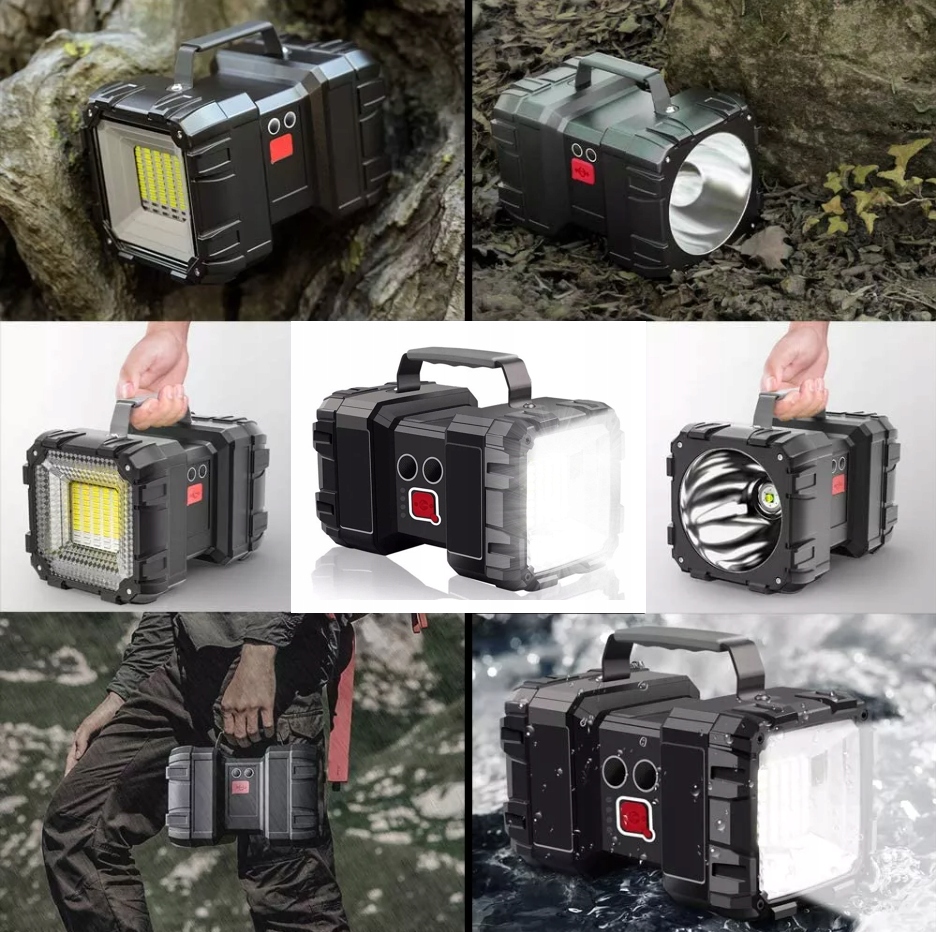 PIERCER POWERBANK LED LARGE BATTERY LIGHT Живиться від батареї