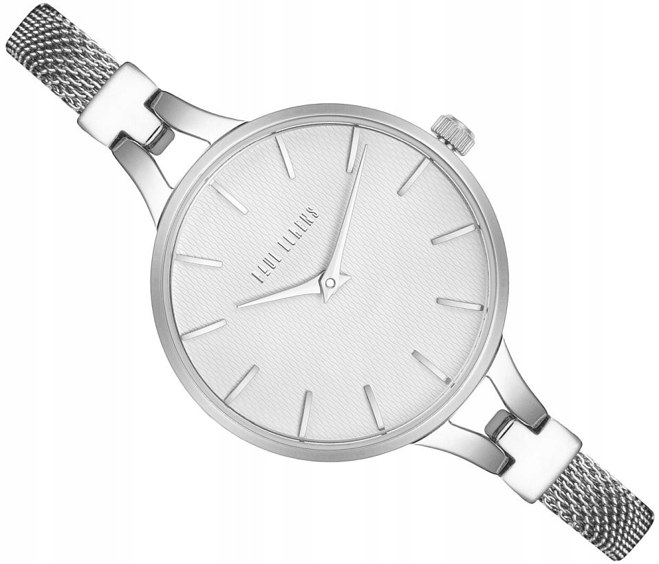 Stříbrné Dámské Hodinky Paul Lorens PL12878B-3C1 Elegantní Úzký Mesh 32 mm
