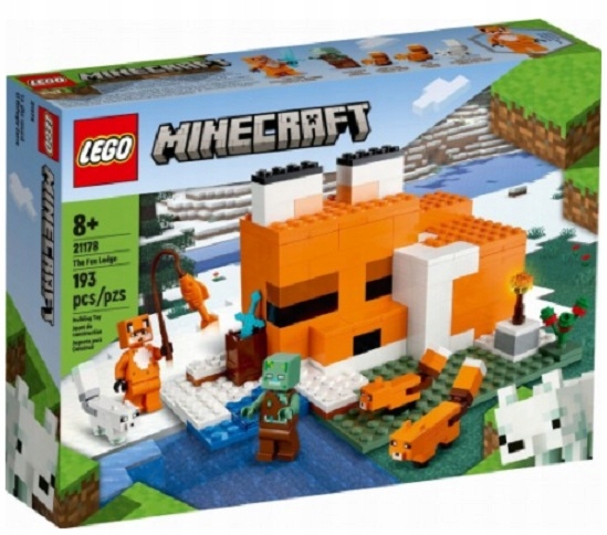 KLOCKI LEGO MINECRAFT 21178 SIEDLISKO LISÓW