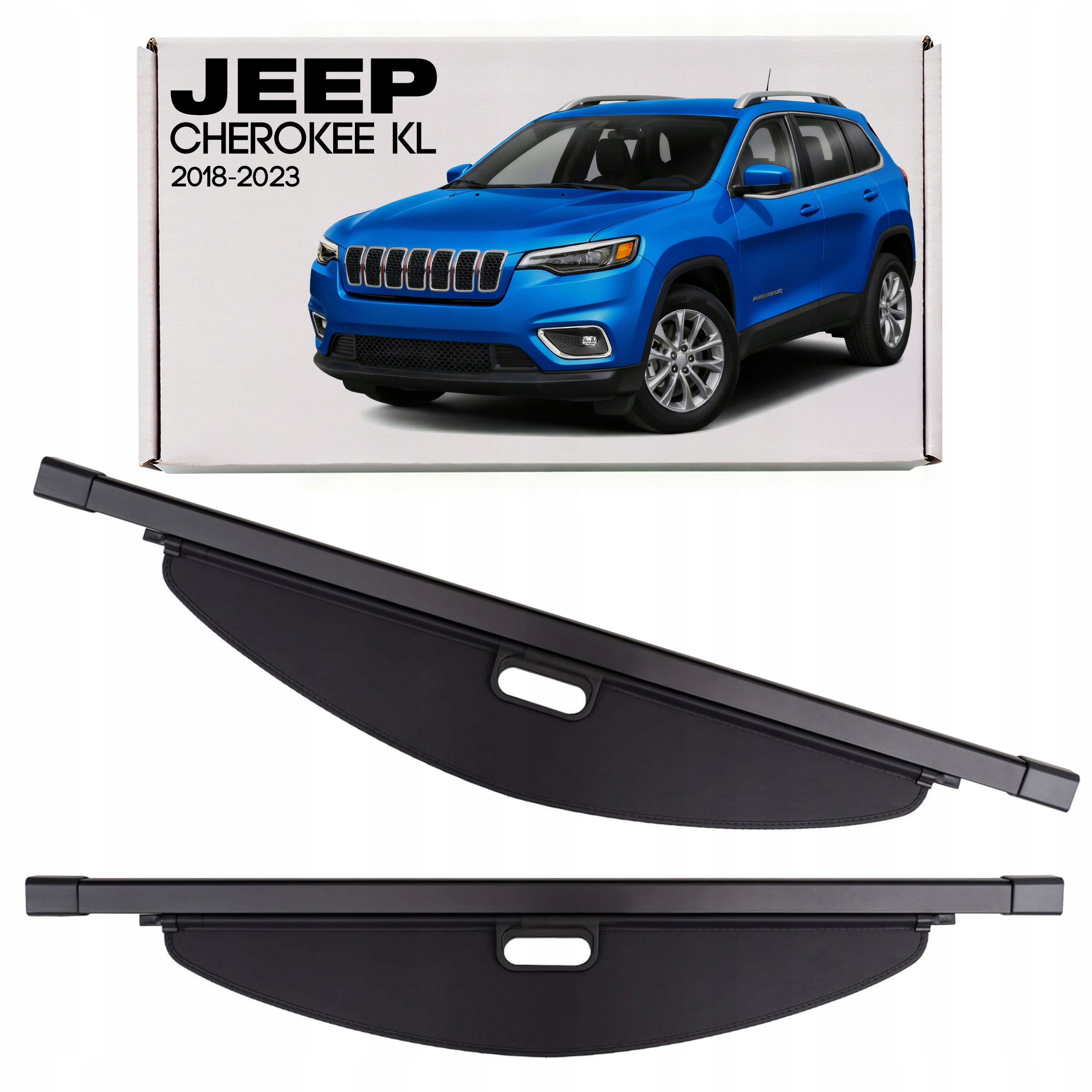 Jeep Cherokee V Kl 2018-2023 Po Faceliftu Roleta Zavazadlového Prostoru 6AT07DX9AC