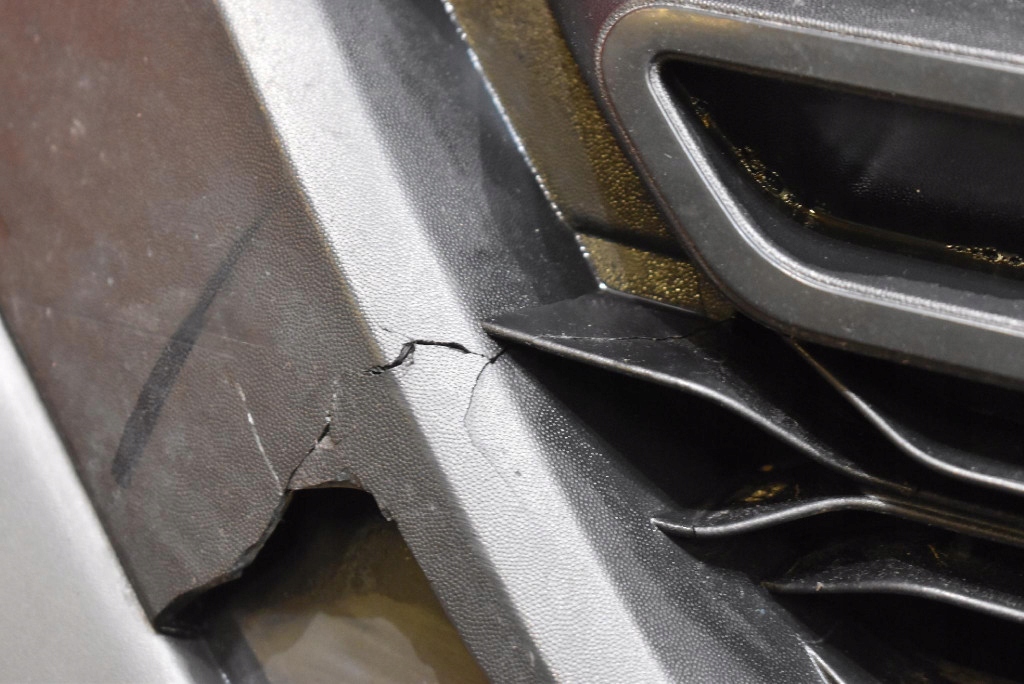 bumper front front black DACIA DOKKER 1 and 12-17