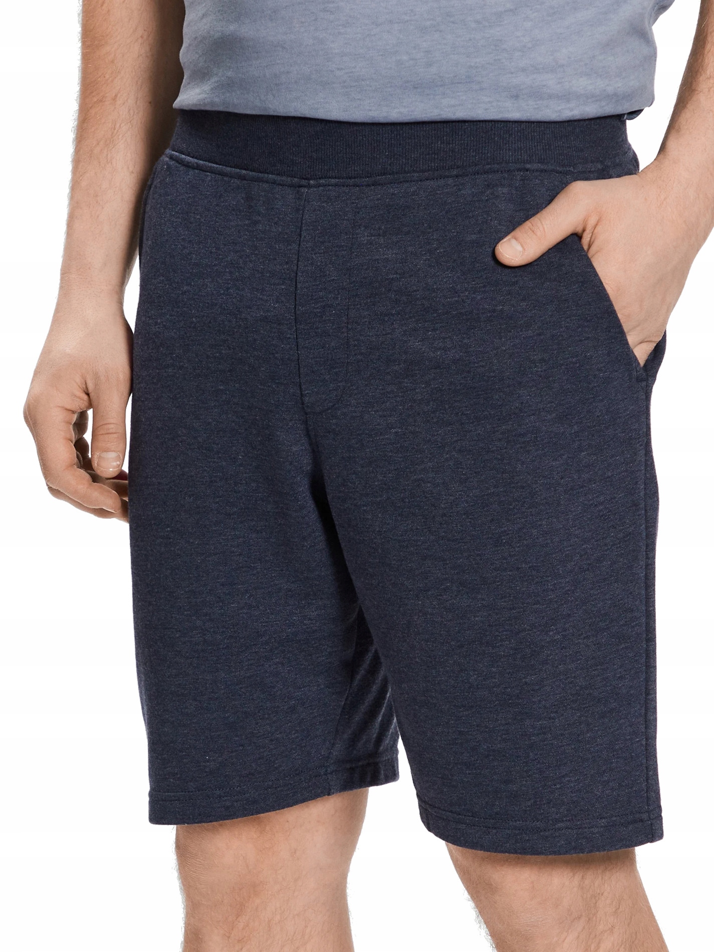 Kraťasy teplákové kraťasy Skechers modré M1SH69-NVY sportovní bavlněné tepláky L
