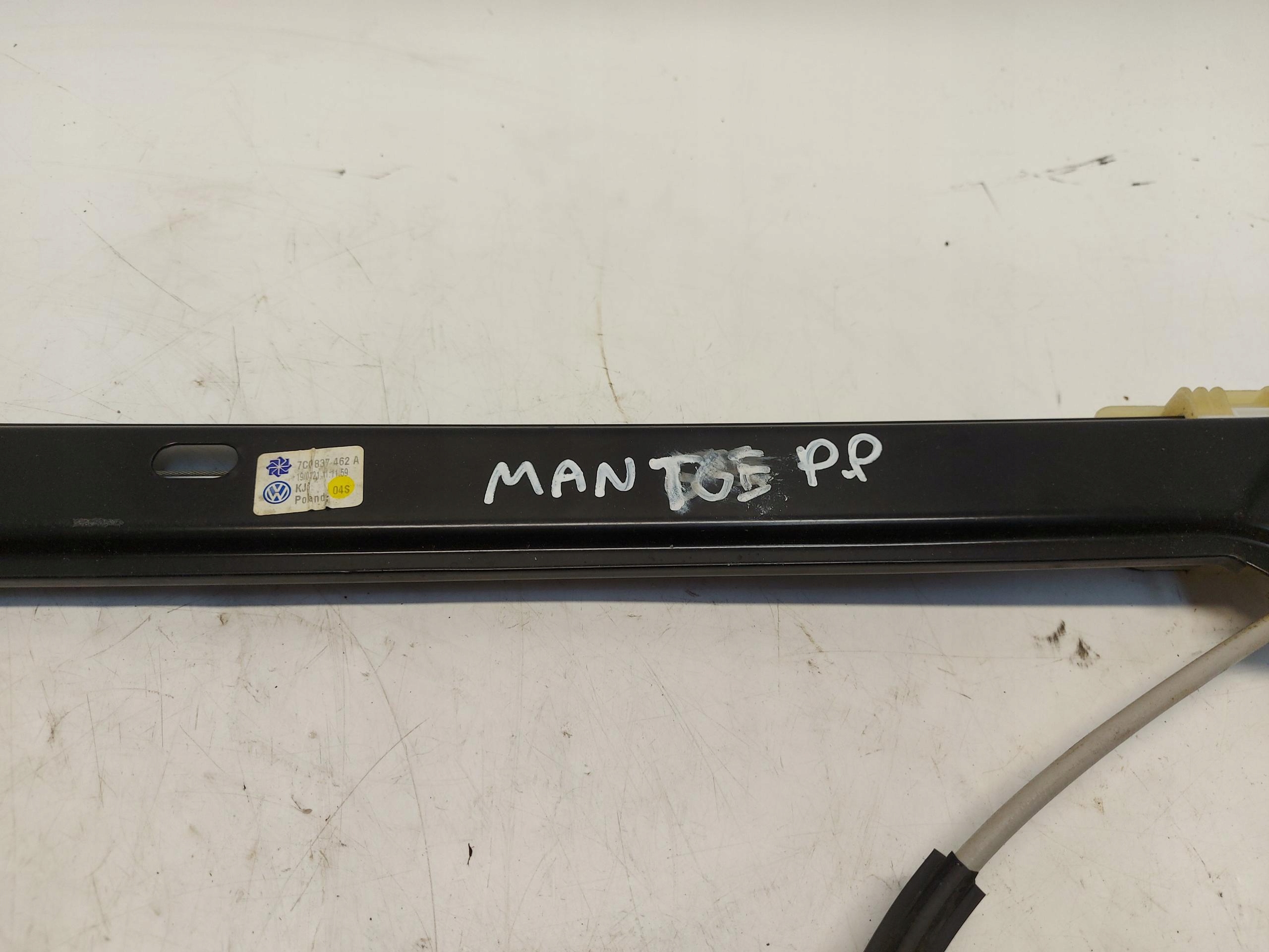 MAN TGE Crafter II mechanism lifting windows front right 7C0837462A