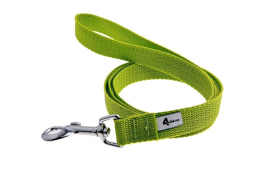 

Smycz klasyczna miejska 120cm - limonka 12 kolorów