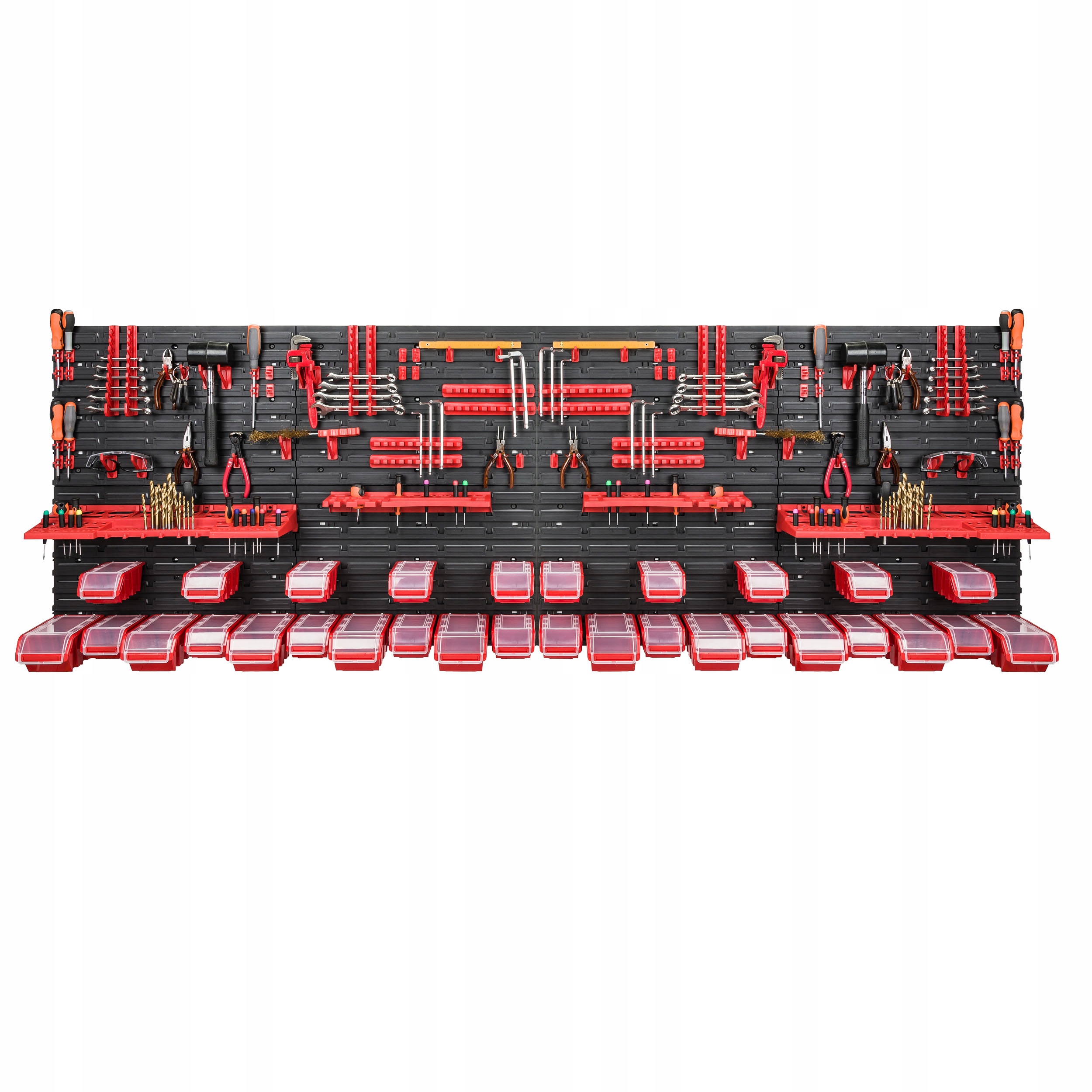 Tablica warsztatowa narzędziowa 230 x 78 cm + 30 k Rodzaj tablica z elementami