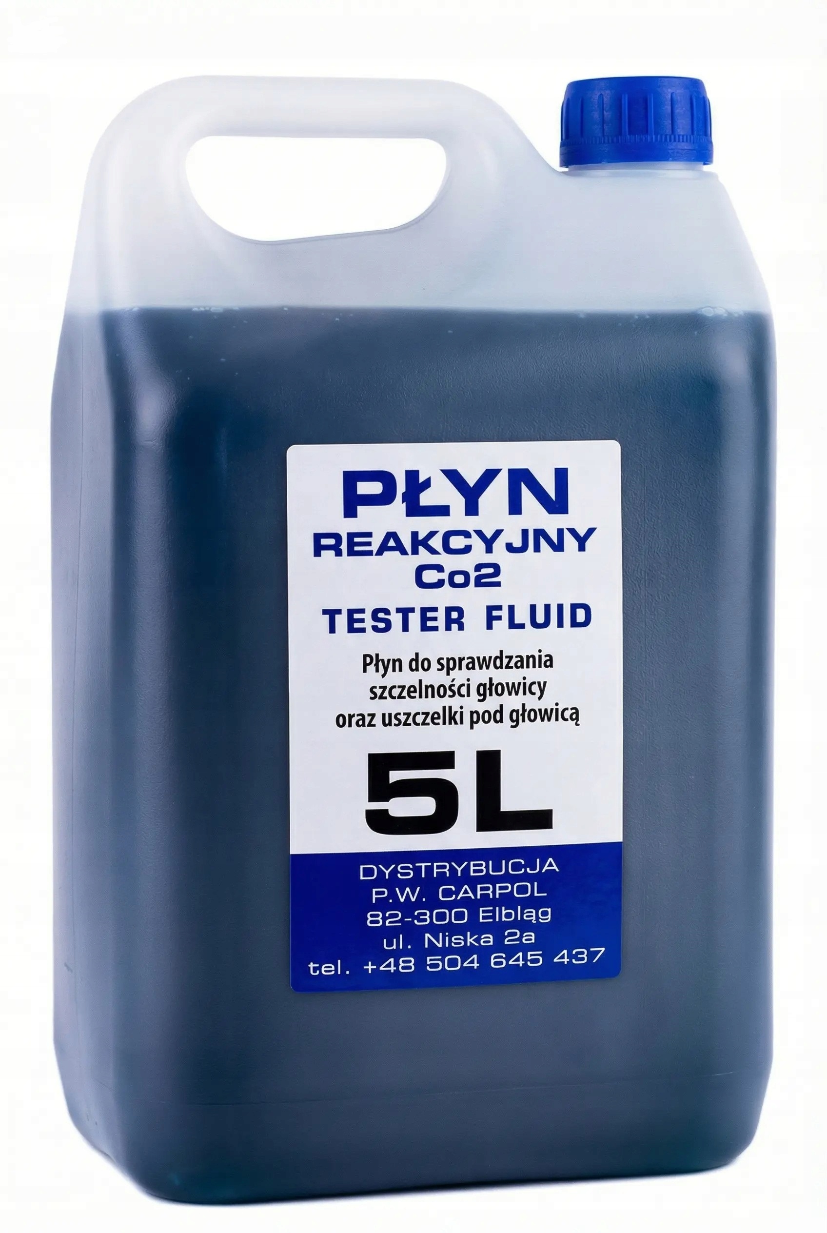 PŁYN REAKCYJNY TESTER SZCZELNOŚCI GŁOWICY 5 L