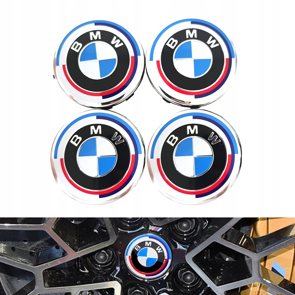 

4szt. Dekle Dekielki Zaślepki Bmw 68mm
