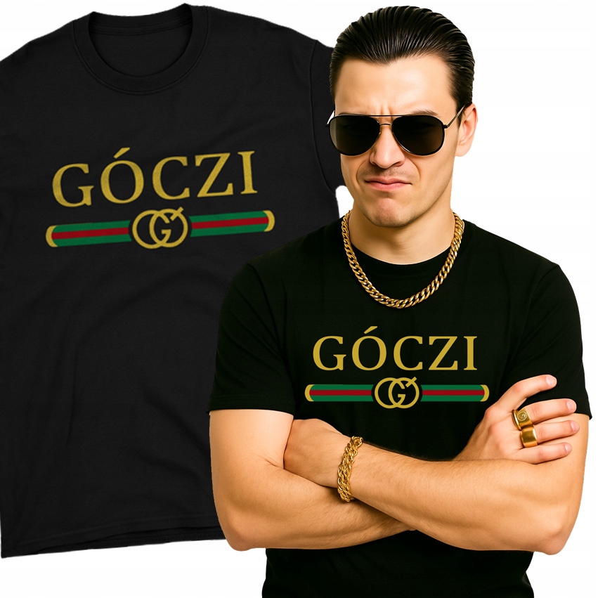 Koszulka Gucci - T-shirty męskie czarne - Największy wybór