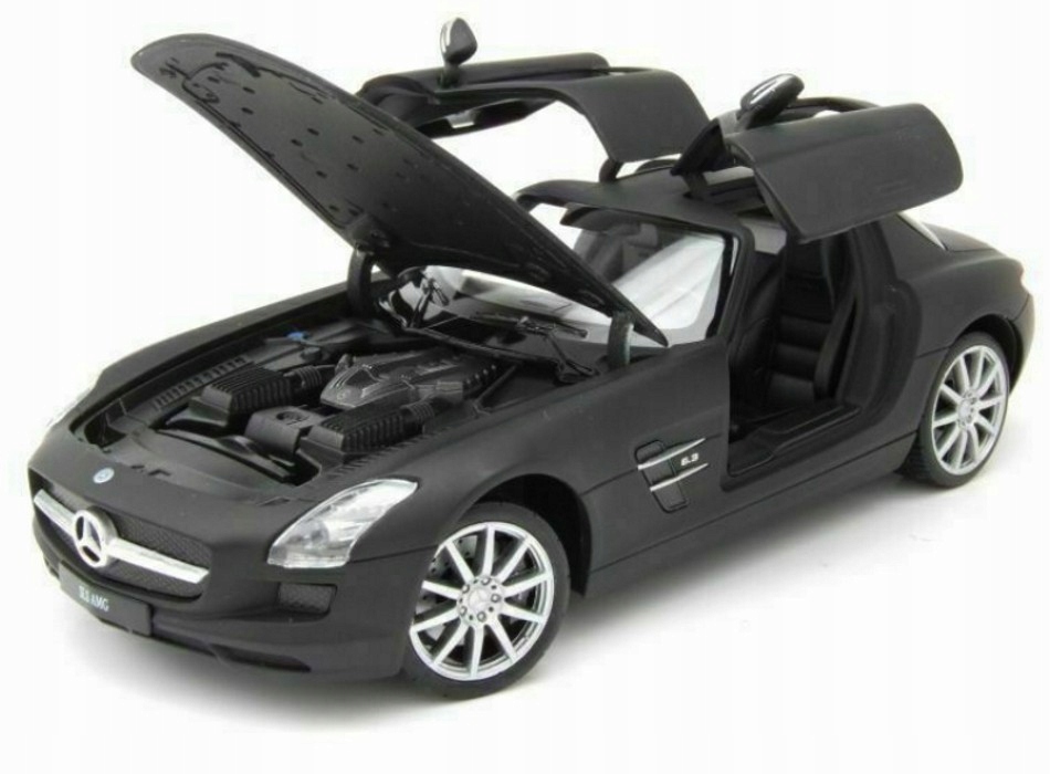 

Mercedes Benz Sls Amg Model Welly 1:24 Czarny Mat