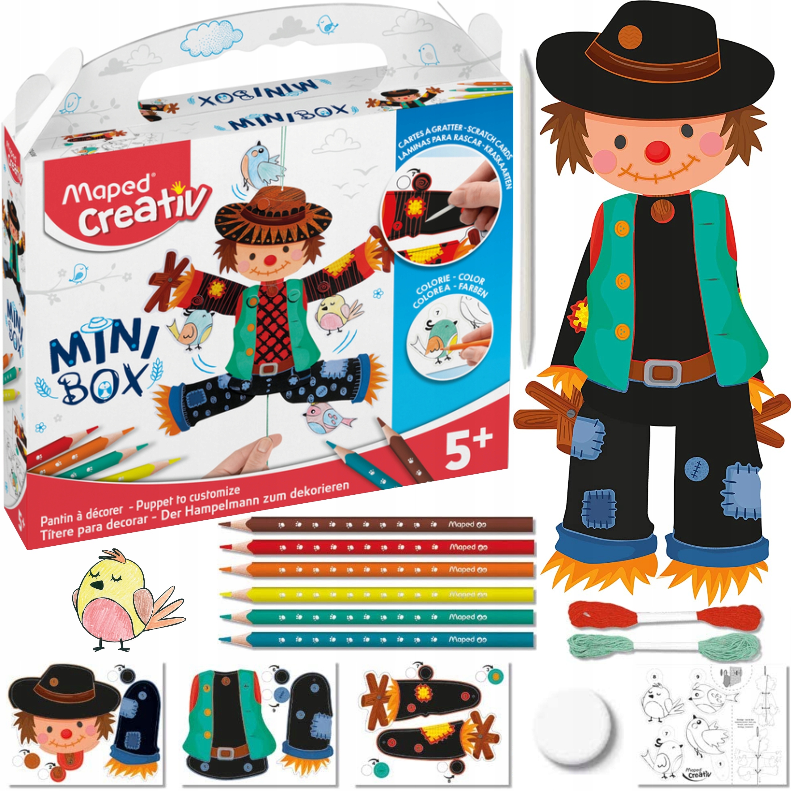 

Zestaw kreatywny Maped marionetka Strach na wróble
