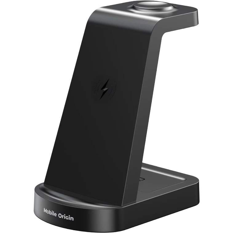 Ładowarka indukcyjna 3w1 szybka Qi, 18W Mobile Origin na zegarki słuchawki
