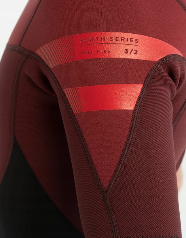 PIANKA JOBE PERTH 3/2MM SHORTY WETSUIT MEN RED