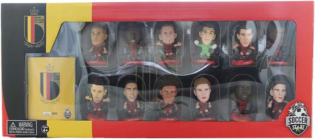 Figurka Soccerstarz Belgie Team Pack 12 figurek (2020) /Čísla
