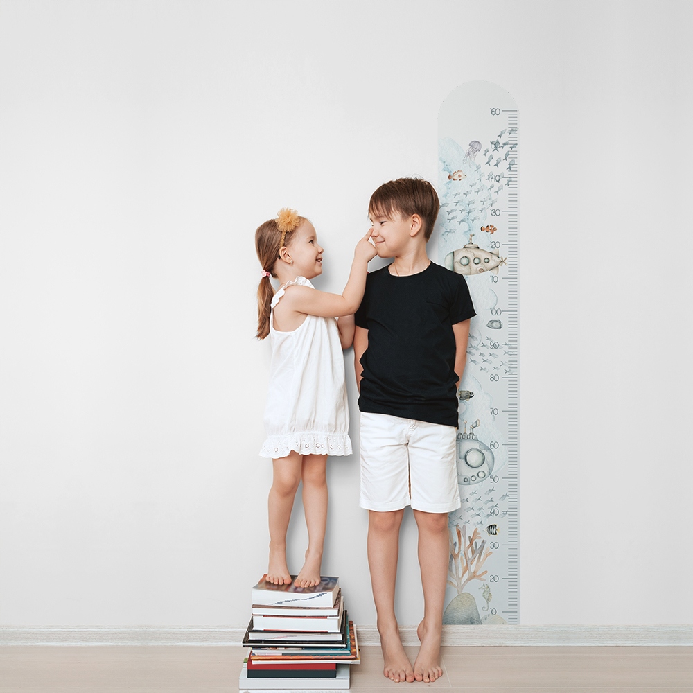 NAKLEJKA ŚCIENNA DLA DZIECI MIARKA WZROSTU OCEAN Kod producenta NAKLEJKA NA ŚCIANĘ MIARKA WZROSTU OCEAN RYBY