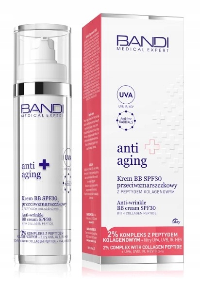 Bandi Anti-Aging Bb krém SPF30 proti vráskám s kolagenovým peptidem