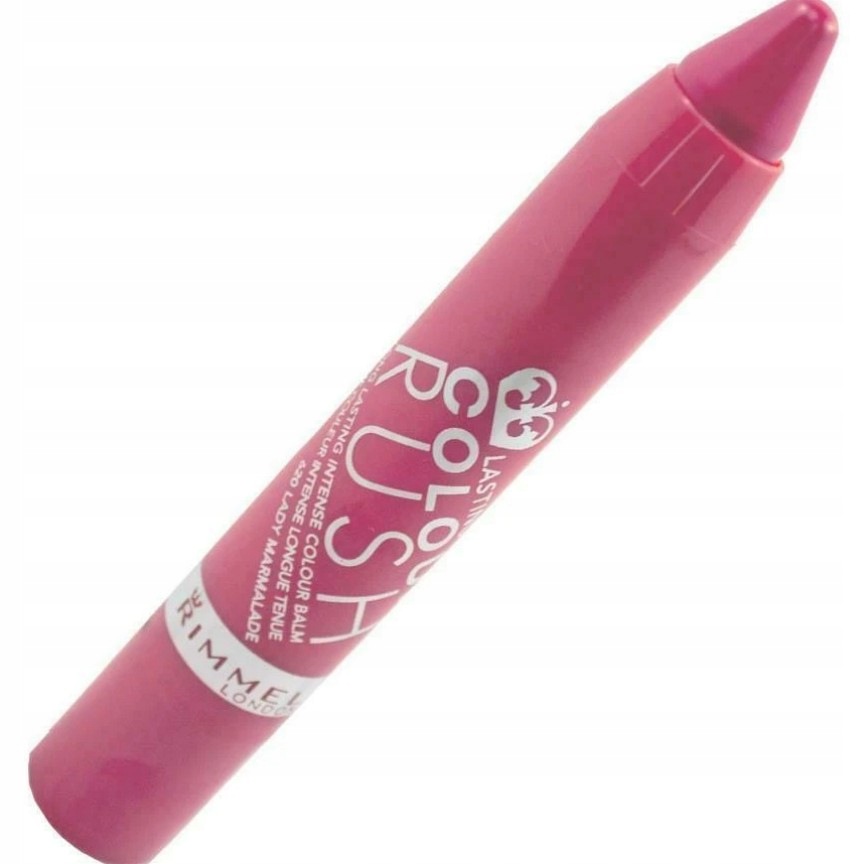 Pomadka Rimmel Lasting Finish Colour Rush Balm różowy 110 make me blush