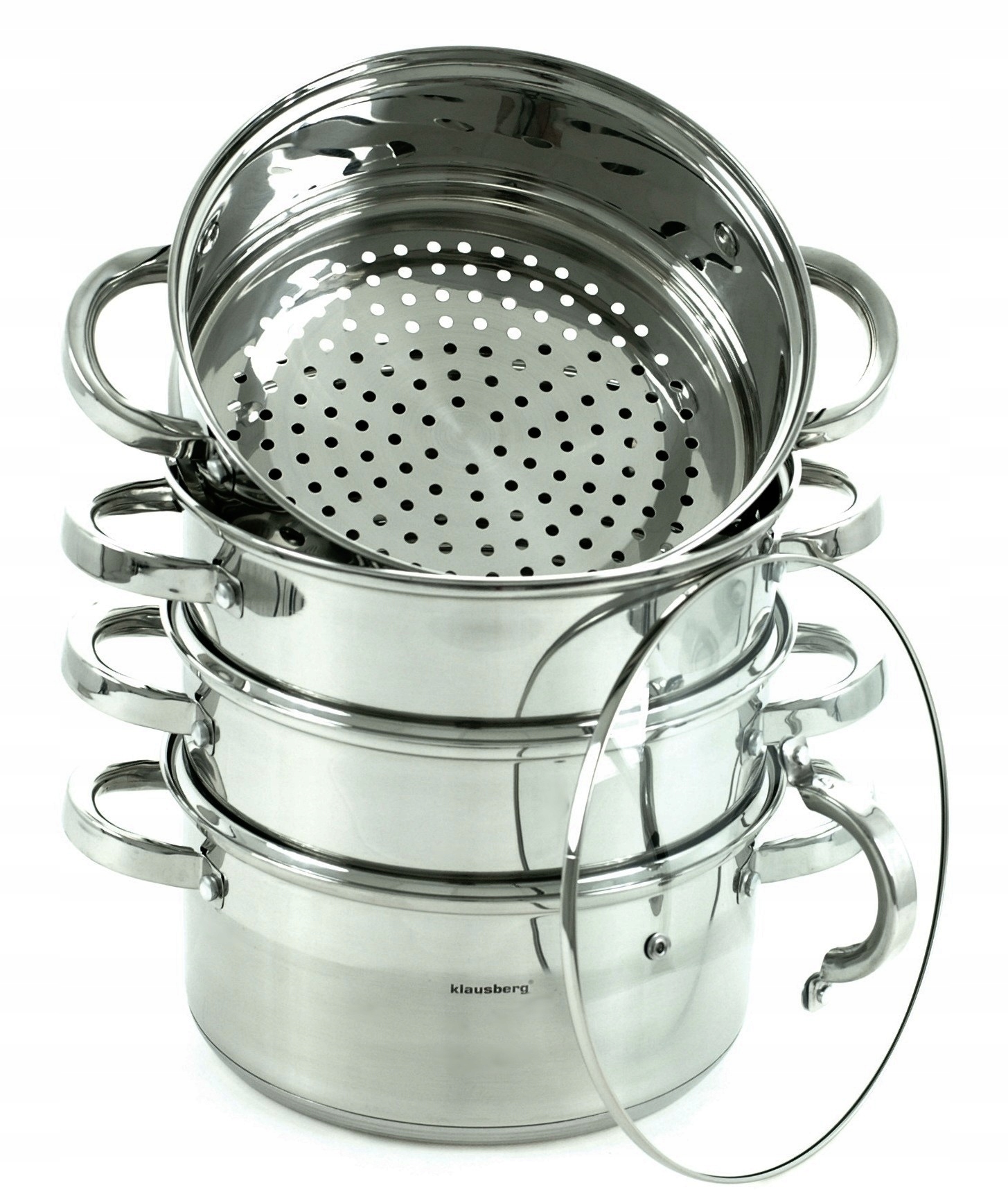 GARNEK 4 L Garnki do GOTOWANIA na PARZE 22cm Kod producenta KB-7143