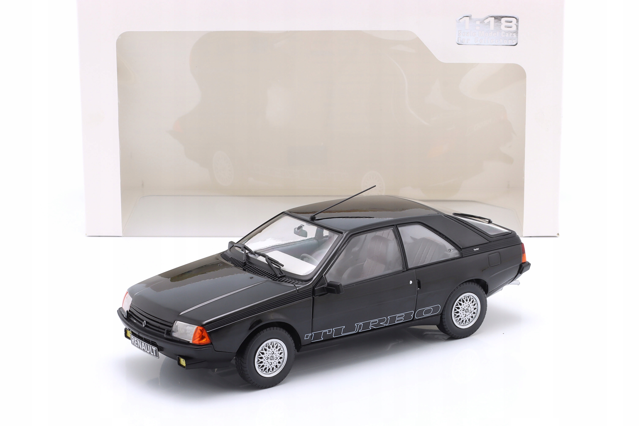 SOLIDO RENAULT FUEGO Turbo 1980 Black 1:18