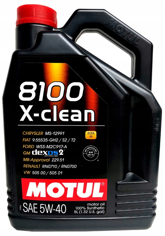 

Motul 8100 X-clean 5W40 5L C3 502 505 LL04 Lublin
