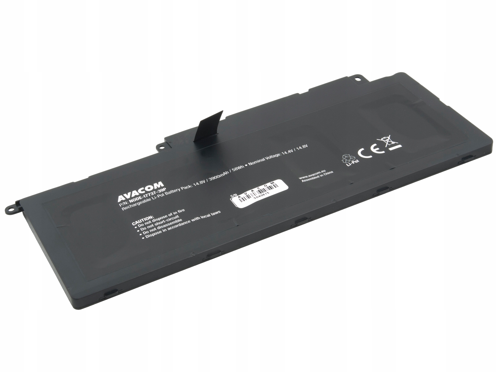 Batéria Avacom pre Dell Inspiron 7537, 7737 Li-Pol 14, 8 V 3900mAh 58Wh…