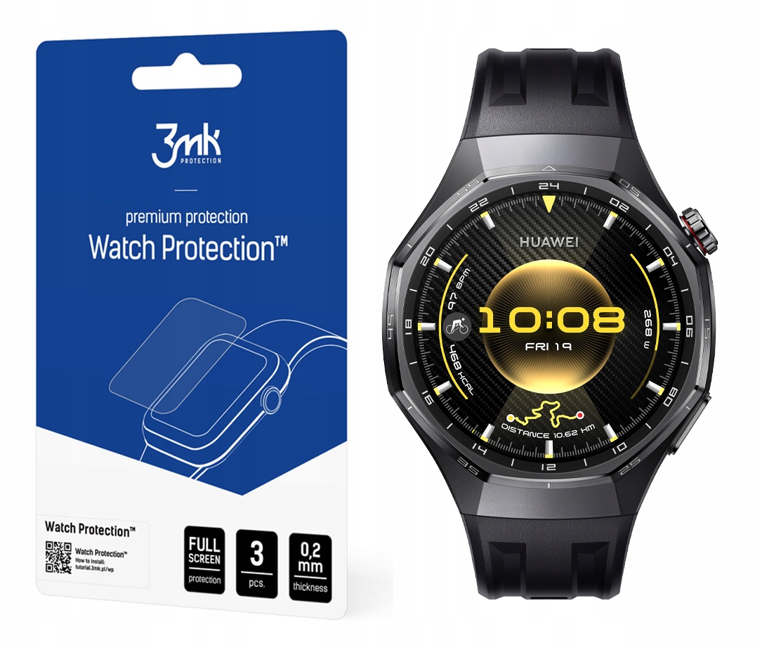 Sklo Flexibleglass Watch 3MK pro Huawei Watch Gt 6 Pro 46 mm