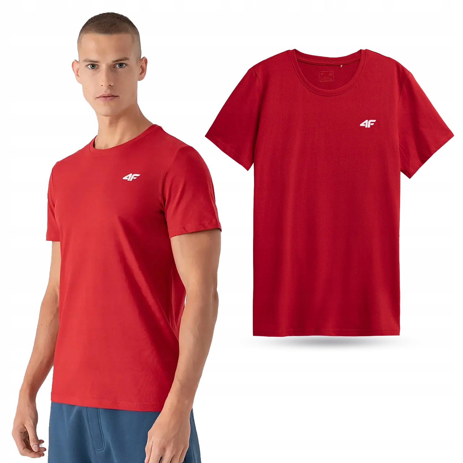 

Koszulka Męska 4F T-shirt Bawełniany Limitowana