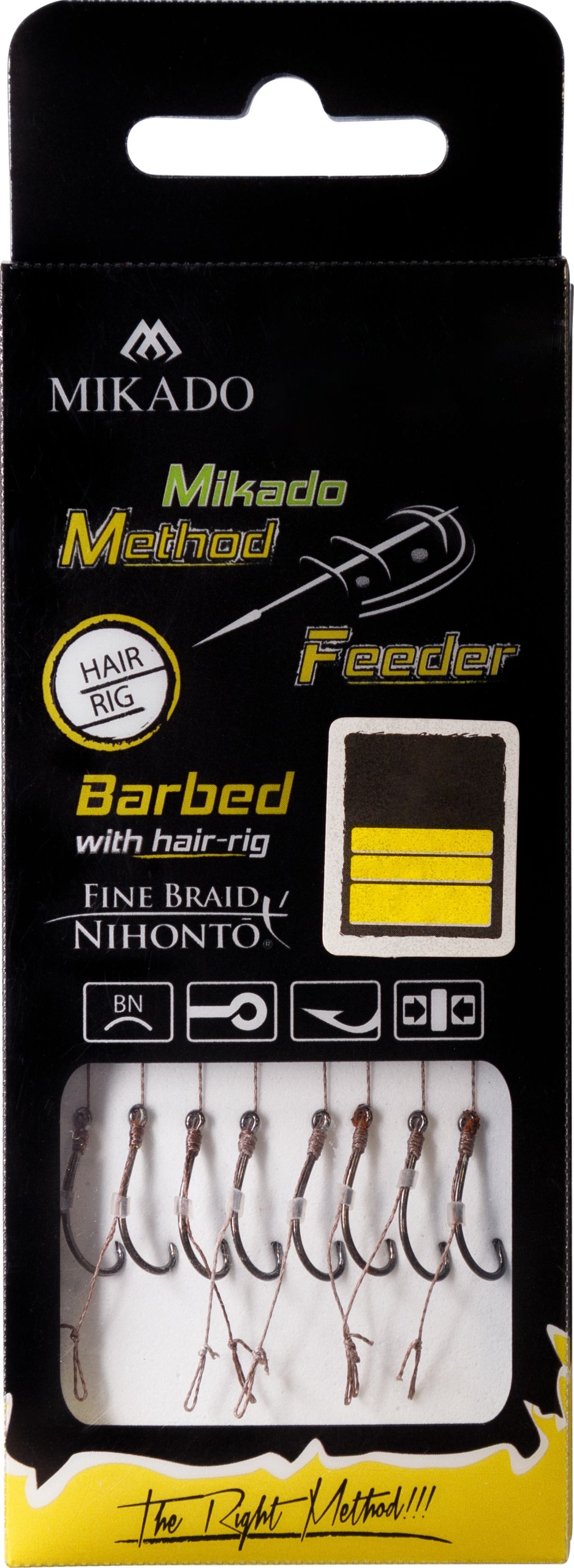 

Haczyk Mikado Method Feder Plecionka Z Włosem #12