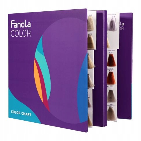 

Fanola Farba Paleta 119 Kolorów Wzornik