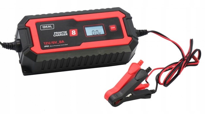 Випрямляч Praktik Charger 8 LCD 6 / 12V 230v Ideal