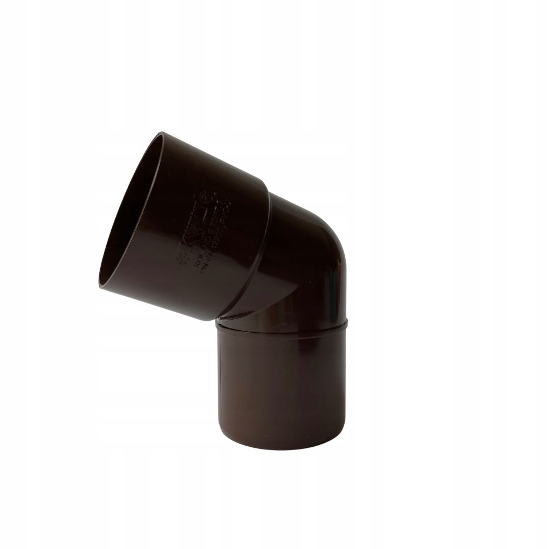 Kolano rury specjalne 75 x 67 brąz rynna Kaczmarek