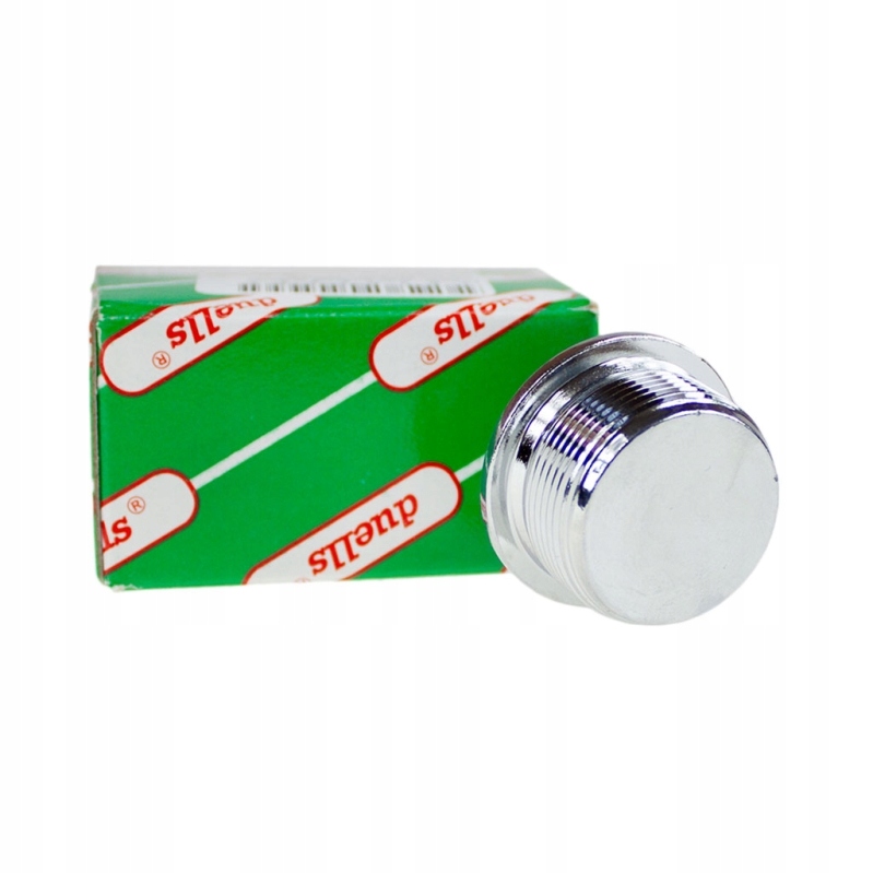 Śruba amortyzatora przód - MZ TS ETZ - chrom - Duells HQ wzór ORG Stan opakowania oryginalne