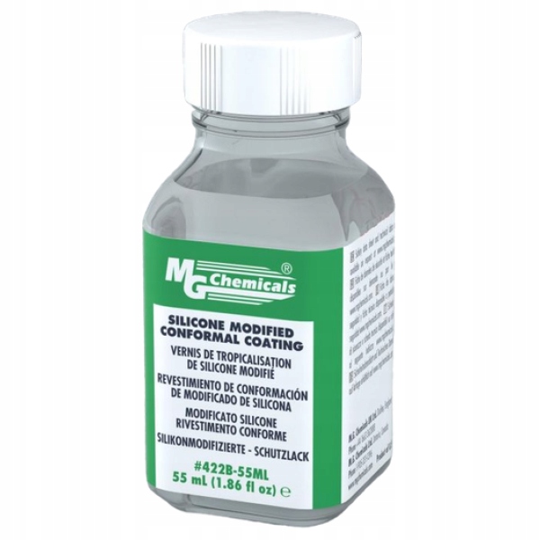 Silikonowa powłoka ochronna do Pcb z wskaźnikiem Uv 422B-55ML Mg Chemicals