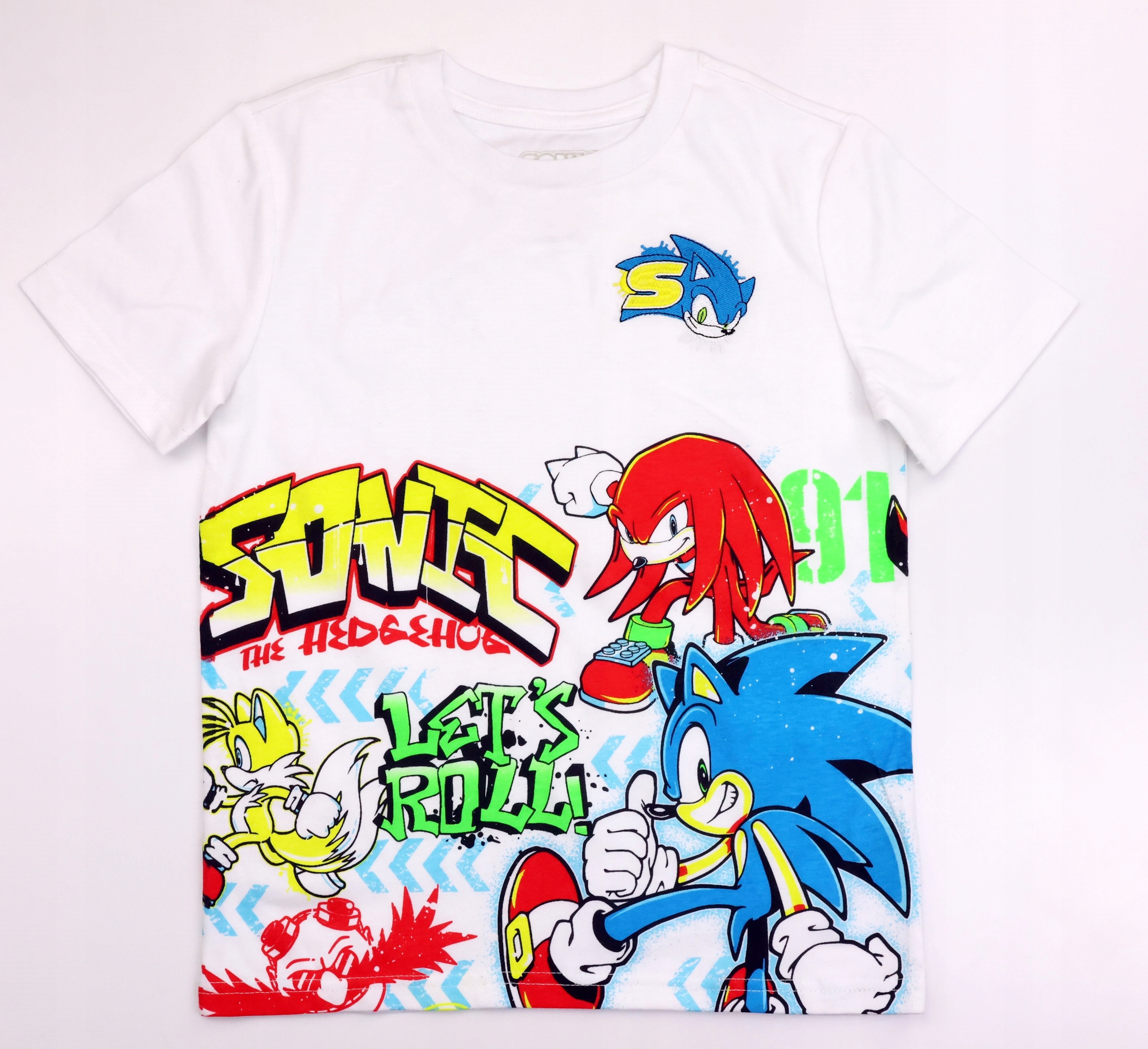 Zestaw dziecko Koszulka Spodenki dresowe Sega SONIC The Hedgehog 6/7HAFT Marka Inna marka