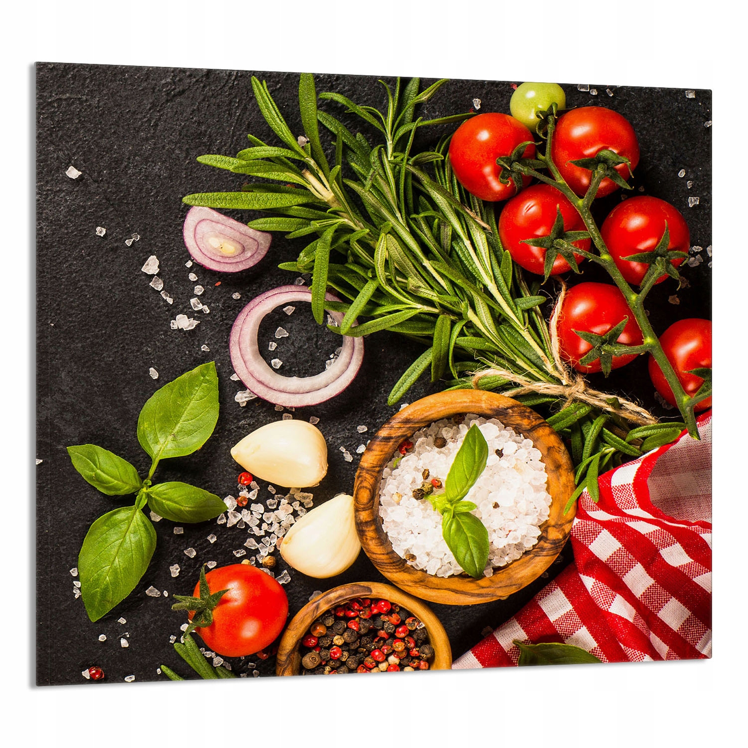 Skleněný Panel Do Kuchyně 65x60 Jídlo Tvrzené Sklo